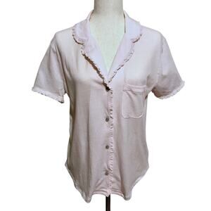 Victoria's Secret NWT Button Down Sleepwear Top Women S